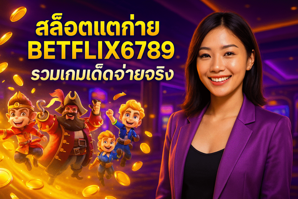สล็อตแตกง่าย BETFLIX6789 รวมเกมเด็ดจ่ายจริง