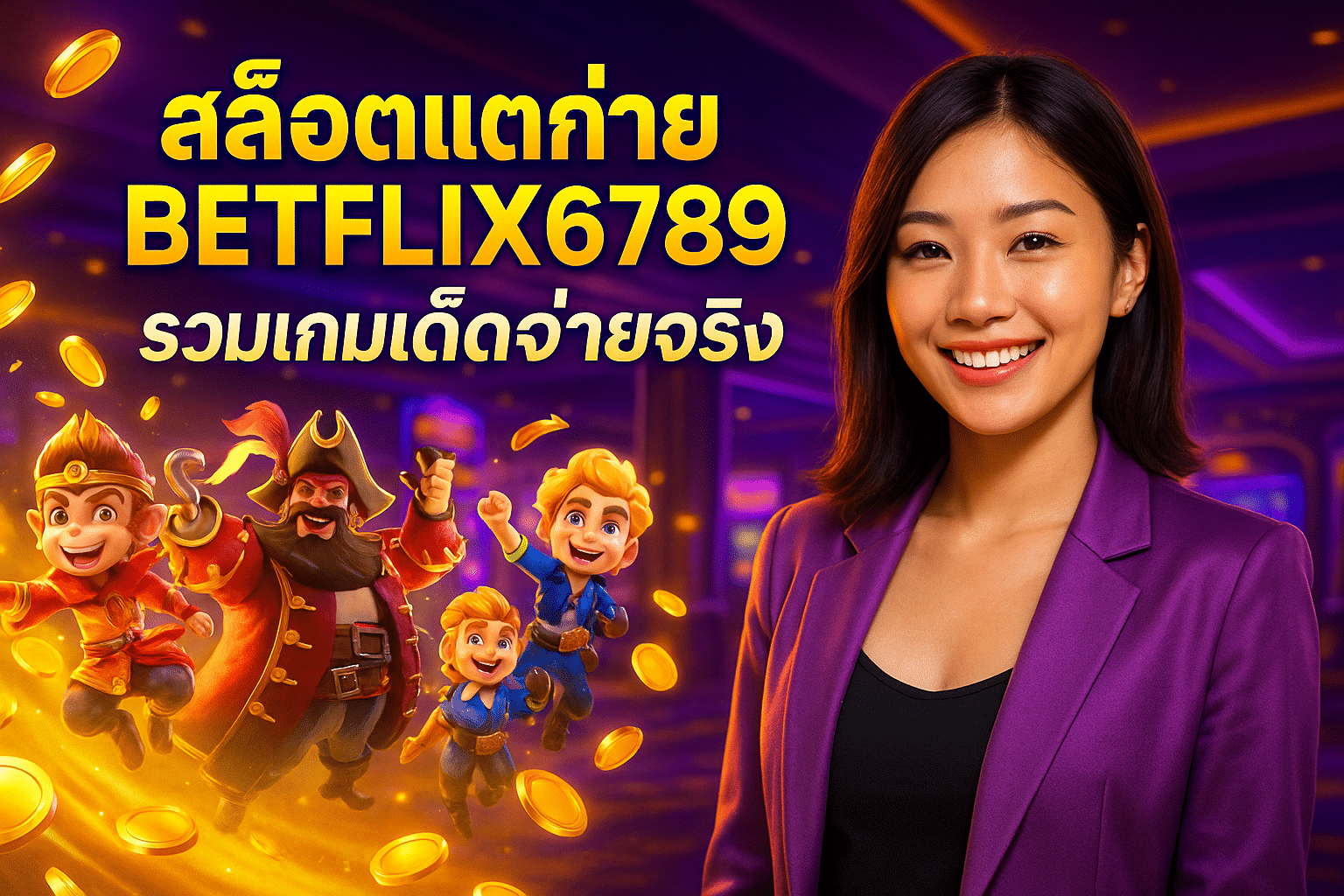 สล็อตแตกง่าย BETFLIX6789 รวมเกมเด็ดจ่ายจริง