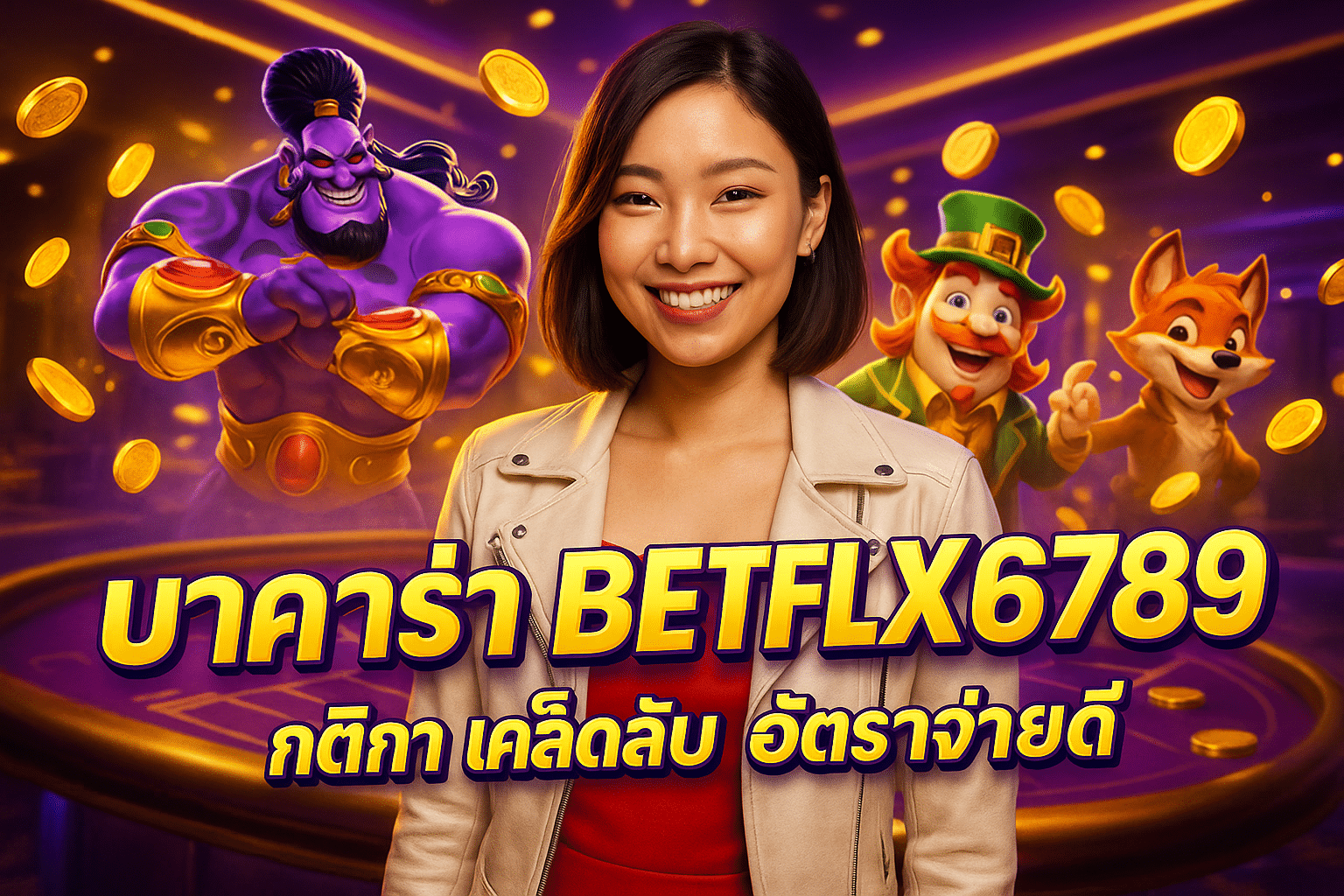 บาคาร่า BETFLIX6789: กติกา เคล็ดลับ อัตราจ่ายดี