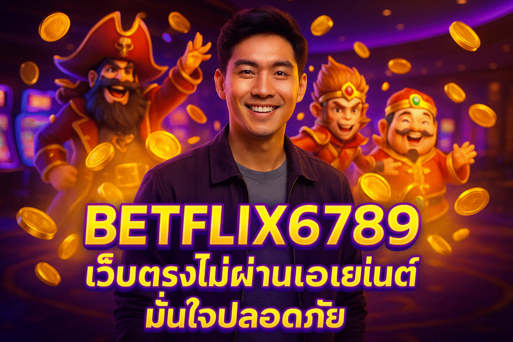 BETFLIX6789 เว็บตรงไม่ผ่านเอเย่นต์ มั่นใจปลอดภัย