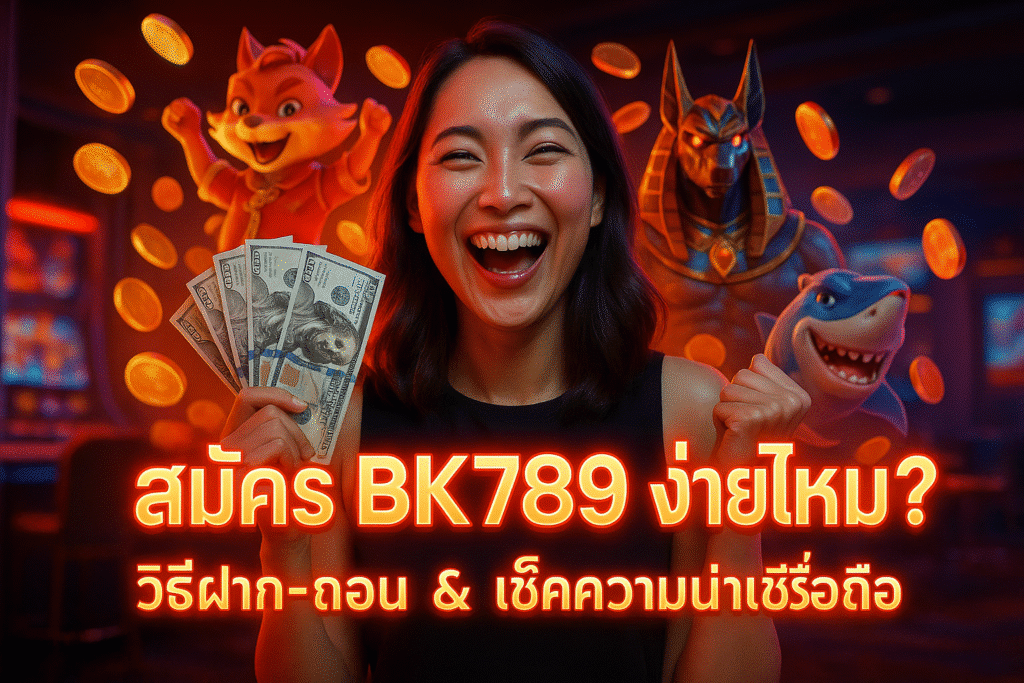 สมัคร BK789 ง่ายไหม? วิธีฝาก-ถอน & เช็คความน่าเชื่อถือ